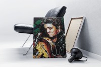 Elvis Presley - portret króla - Malowanie po numerach