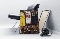 NBA Koszykówka - Kobe Bryant, Michael Jordan - Malowanie po numerach