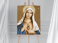 Niepokalane Serce Maryi Matki Bożej - Malowanie po numerach