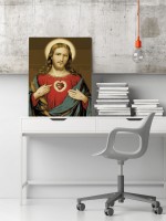 Najświętsze Serce Jezusa - Malowanie po numerach