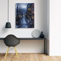 Paryż Montmartre - Malowanie po numerach