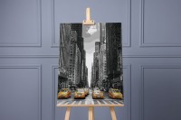 Taksówki w Nowym Jorku NYC - Malowanie po numerach