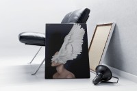 Abstrakcyjny portret kobiety - Malowanie po numerach