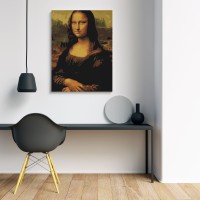 Mona Lisa -  Leonardo Da Vinci - Malowanie po numerach