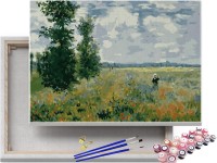 Pole maków Argenteuil - Claude Monet - Malowanie po numerach
