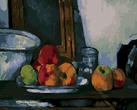 Martwa natura z otwartą szufladą - Paul Cézanne - Malowanie po numerach