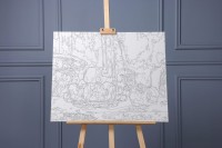 Martwa natura z otwartą szufladą - Paul Cézanne - Malowanie po numerach