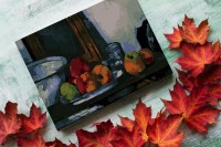Martwa natura z otwartą szufladą - Paul Cézanne - Malowanie po numerach