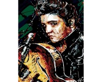 Elvis Presley - portret króla - Malowanie po numerach