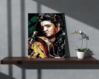 Elvis Presley - portret króla - Malowanie po numerach