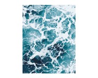 Morskie fale - Fale oceanu - Malowanie po numerach