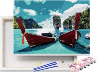 Zatoka Phang Nga w Tajlandii - Malowanie po numerach