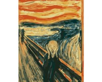 Krzyk - Edvard Munch - Malowanie po numerach