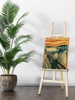 Krzyk - Edvard Munch - Malowanie po numerach