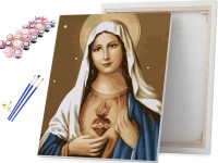 Niepokalane Serce Maryi Matki Bożej - Malowanie po numerach