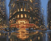 Nowy Jork - Flatiron Building - Malowanie po numerach