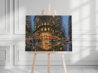 Nowy Jork - Flatiron Building - Malowanie po numerach