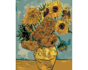 Słoneczniki - Van Gogh - Malowanie po numerach