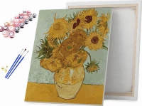 Słoneczniki - Vincent van Gogh - Malowanie po numerach