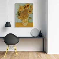 Słoneczniki - Vincent van Gogh - Malowanie po numerach