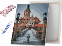 Zamek Czocha - Malowanie po numerach
