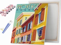 Prowansja - Malowanie po numerach