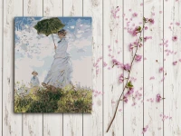 Kobieta z parasolem - Claude Monet - Malowanie po numerach
