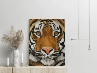 Tygrys bengalski - Malowanie po numerach