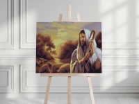 Jezus Dobry Pasterz  - Malowanie po numerach