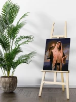 Jezus z lampą oliwną - Malowanie po numerach