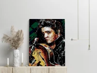 Elvis Presley - portret króla - Malowanie po numerach