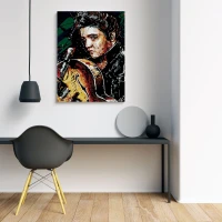Elvis Presley - portret króla - Malowanie po numerach