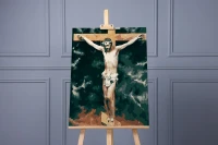 Jezus Chrystus na krzyżu - Malowanie po numerach