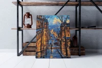 Schody na  Montmartre Paryż - Malowanie po numerach