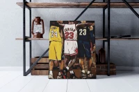 NBA Koszykówka - Kobe Bryant, Michael Jordan - Malowanie po numerach