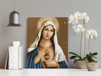 Niepokalane Serce Maryi Matki Bożej - Malowanie po numerach