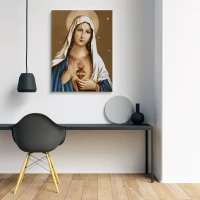 Niepokalane Serce Maryi Matki Bożej - Malowanie po numerach