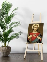 Najświętsze Serce Jezusa - Malowanie po numerach