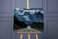 Park Narodowy Banff - Kanada - Malowanie po numerach