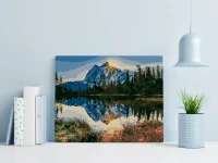 Górski pejzaż Mount Baker - Malowanie po numerach