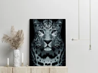 Dziki leopard - Malowanie po numerach