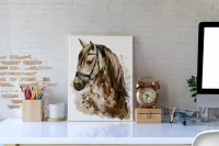 Portret konia - Malowanie po numerach