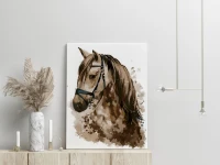 Portret konia - Malowanie po numerach