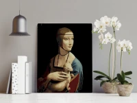 Dama z gronostajem - Leonardo da Vinci - Malowanie po numerach