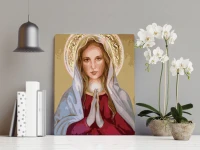 Maryja Panna - Matka Boża  - Malowanie po numerach 