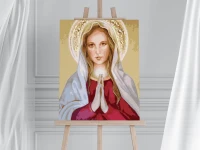 Maryja Panna - Matka Boża  - Malowanie po numerach 