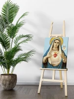 Serce Maryi - Fridolin Leiber - Malowanie po numerach