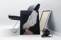 Abstrakcyjny portret kobiety - Malowanie po numerach