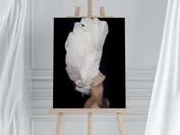 Kobieta anioł - Portret - Malowanie po numerach