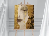 Złote łzy - Gustav Klimt - Malowanie po numerach